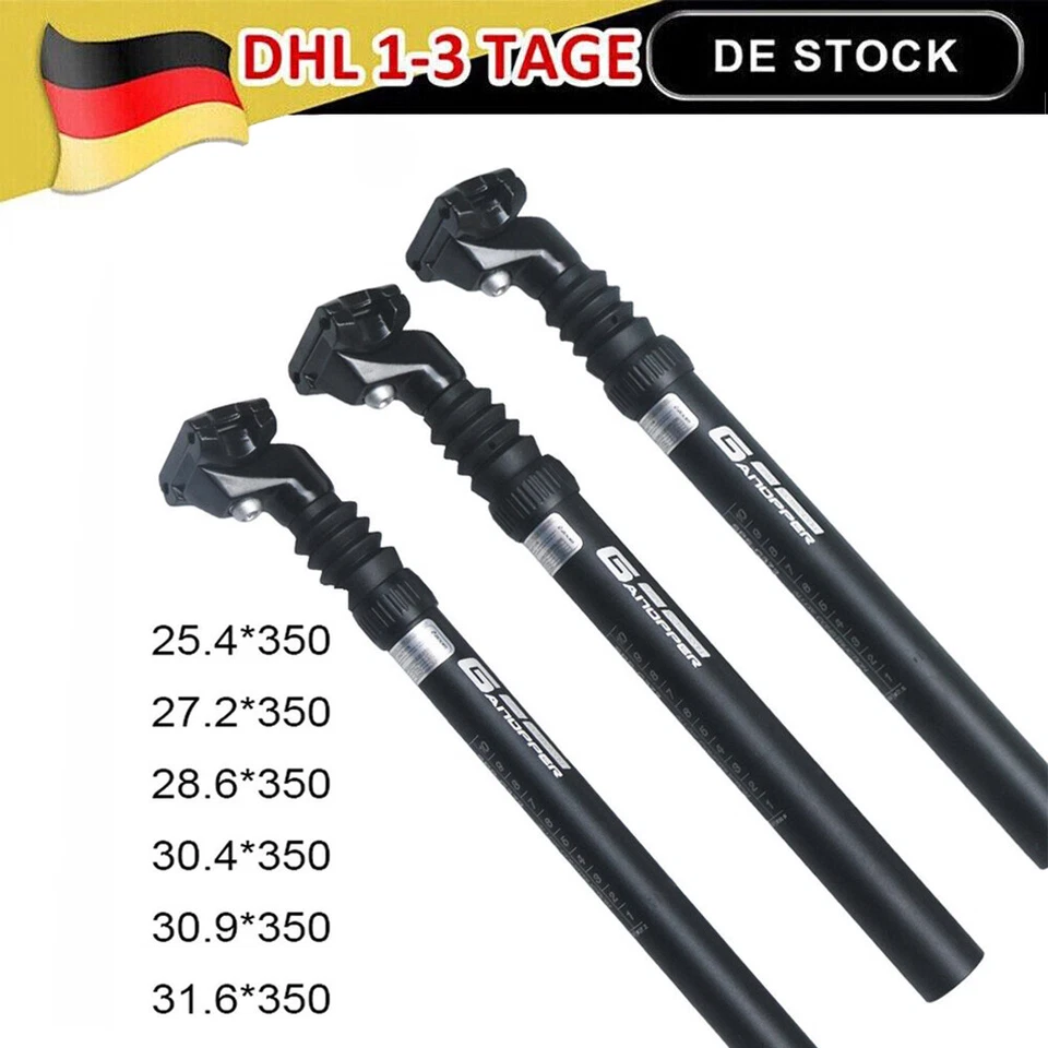DHL Fahrrad Federung Sattelstütze Dämpfung Fahrrad Einstellbare Stoßdämpfer