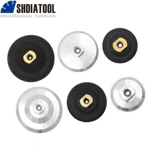 3"/4"/5" Rubber/Aluminum Based Backer Pad for Polishing Pad with M14 Thread - Imagen 1 de 12