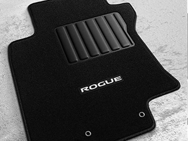 New Genuine OEM BLACK Floor Mats Fit 2014-2020 Nissan Rogue 999E2-G2000 4 PIECE - Image 1 of 3