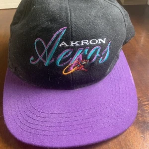 Professional, Baseball, Licensed Lids Akron Aeros Minor League Adjustable Vtg - Picture 1 of 8