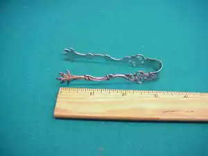 Pinzas pequeñas de colección 830s Noruega diseño flor hielo azúcar - Imagen 1 de 3