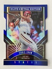 2015 Elite Extra Edition Chris Shaw Status Blue Die-Cut /100 Rookie Orioles🔥🔥