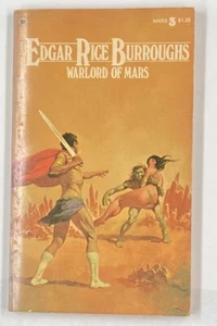 Warlord of Mars by Edgar Rice Burroughs. Ballantine Books #3 6th printing 1973 - Foto 1 di 7