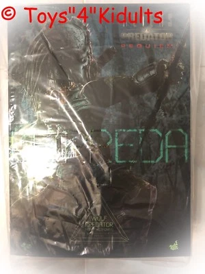 Hot Toys MMS 443 Aliens vs Predator AVP Requiem Wolf Predator Heavy Weaponry NEW - Image 1 of 2
