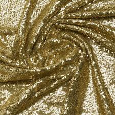 Sparkling Lycra Mesh Sequin Glitter Fabric - Ideal for Dresses and Crafts etc