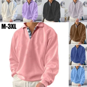 Gentleman Ocean Casual Tops Sports Shirt Sweatshirt - Picture 1 of 16