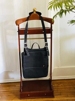 Bandolera mensajera Atlantic negra unisex��. Nuevo. Foto 1 de 4