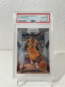 Selecciones del draft Ja Morant 2019 Panini Prizm #65 PSA 10 - Imagen 1 de 2