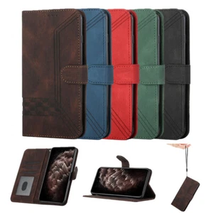 Magnetic Flip Leather Case For Samsung Galaxy A24 A34 A54 A05S A55 A33 A53 A26 - Picture 1 of 17