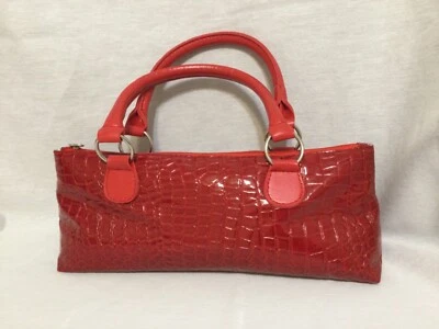 Red clutch insulated wine cooler bag - Image 1 of 4