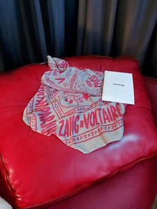 ZADIG & VOLTAIRE Parfums SCHAL/ SCARF / Tuch 90cm x 90cm - Bild 1 von 3