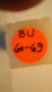 BU roll(40 coins) of Jefferson Nickels. Dates/mint marks between 1960 & 1969-D - Picture 1 of 1