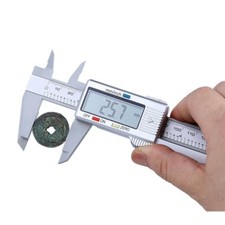 LCD Digital Carbon Fiber Vernier Caliper Micrometer Electronic Gauge 6