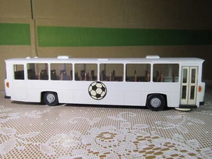 653Y Vintage 1975 JMB Mont Blanc France Bus Saviem E7 Plastic Toy 1:43 - Picture 1 of 11