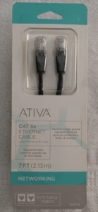 Cavo Ethernet Ativa Cat 5e 7 piedi RJ45 maschio/maschio (nuovo) - Foto 1 di 4