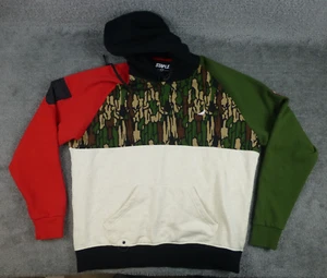 Staple Camo Sweater Pullover Hoodie Men’s Pocket Streetwear Textured SZ 2XL - Picture 1 of 13