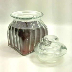 Awaken Scanted Candle Glas Behälter Parfüm Deko Duft Burgund/Lila - Bild 1 von 11