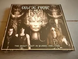 CELTIC FROST - THE GREAT BEAST IN QUEBEC 1985/1986 LIM. 2 DIGICD (NEW) SLAYER - Picture 1 of 2