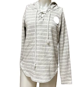 Blue 84 Women's Small Hoodie Pullover Multicolor STRIPPED Topsail Island NC - Picture 1 of 3
