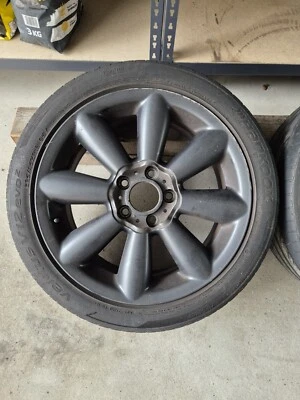 4x Mini Cooper R60 18 Zoll Turbo Fan Spoke Felgen - SommerReifen - Bild 1 von 4