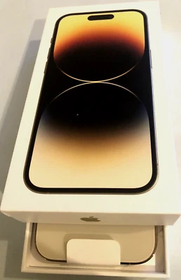 New Apple iPhone 14 Pro Max 128GB Gold Factory Unlocked Verizon AT&T Fast Ship - Image 1 of 3