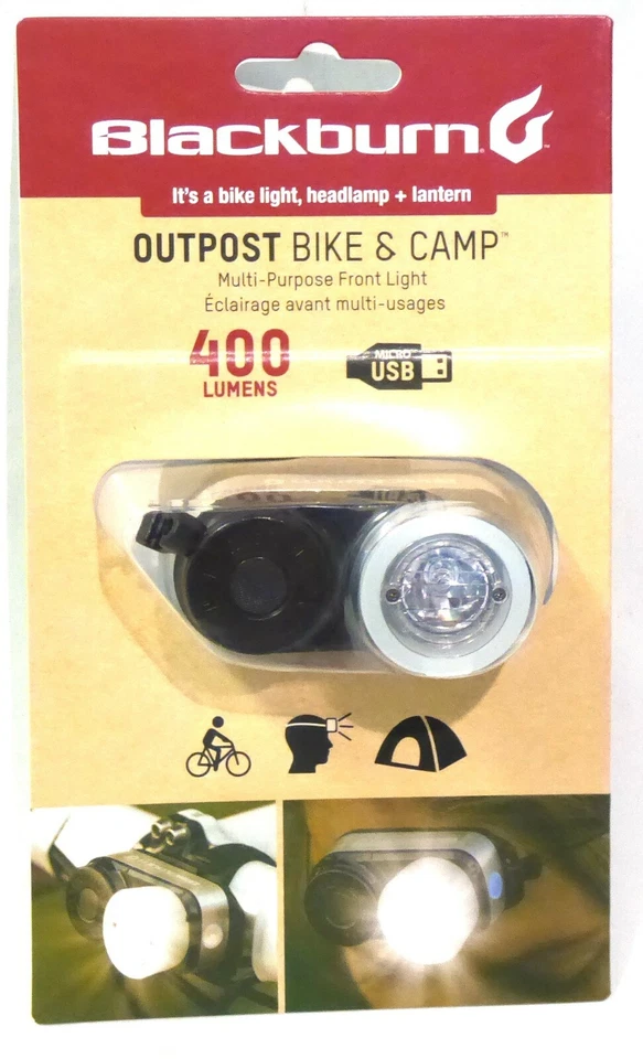 BLACKBURN Outpost Bike And Camp 116.00288 Accessories Lights Front Rechargeable