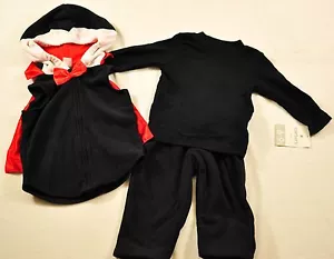 baby girl Carter's 3 piece set size 6-9 months hoodie, long sleeve shirt, pants - Picture 1 of 6