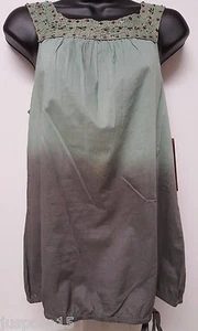 Ruff Hewn Womens Shirt Top Blouse Size M Medium Green NEW - Picture 1 of 3
