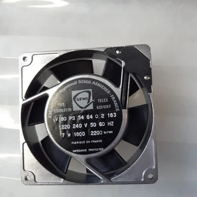 SFMI AC Lüfter 180 PS 5464 Axial 220-240V 50/60Hz  7W 92x92x25 1800/2200RPM - Bild 1 von 4