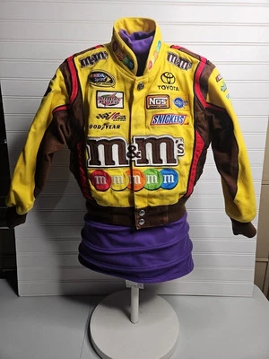 Chaqueta De Colección NASCAR M&M Chase Authentics Abotonada Rara Niño Talla XS Foto 1 de 4