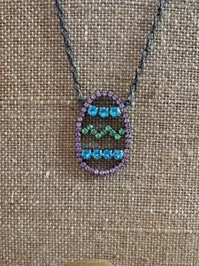 Sabika Easter Egg Necklace - Picture 1 of 4