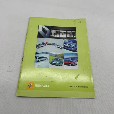 Folleto De Mantenimiento Para RENAULT Modus La 2005 Nunca Usado - UM-409 - Imagen 1 de 4