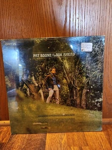 Vintage Pat Boone Look Ahead Vinyl LP DOT Records DLP 25876 Country Pop 1968 New - Picture 1 of 2