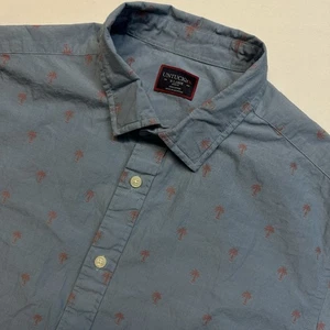 UNTUCKit Hamilton Hemd Herren XL Slim Fit Knopfleiste Kurzarm Palmen AOP - Bild 1 von 6