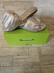 Sam Edelman Girls Silver Slide Briar Sandal Size 2 - Picture 1 of 6
