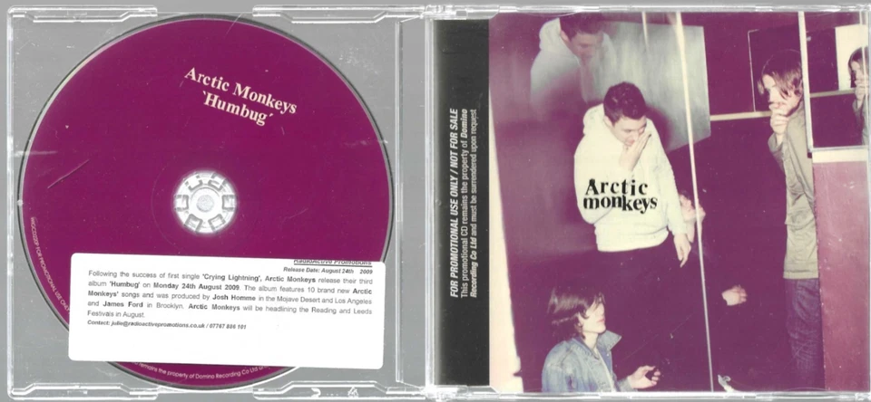 Arctic Monkeys - Humbug- Scarce 2009 UK 10 track promo CD - Изображение 1 из 1