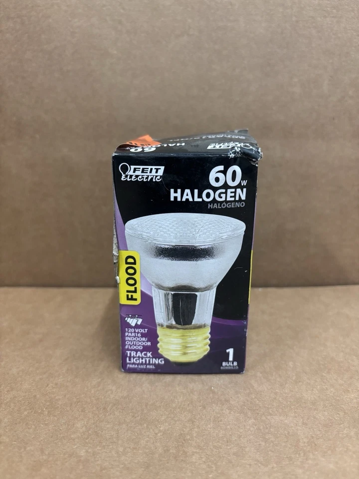 FEIT Electric 60w Flood PAR16 Indoor/Outdoor Track Lighting Bulb - Image 1 of 3