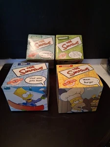 Set di 4 orologi parlanti Burger King The Simpsons vintage 2002 L. Nuovi - Foto 1 di 14