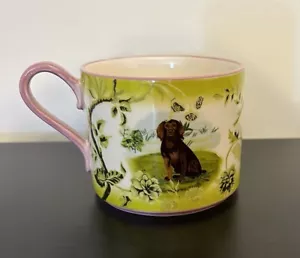 Neu Anthropologie Portobello Hund Becher Zeiger Steinzeug - Bild 1 von 6