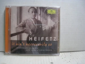Heifetz, violin, "It Ain't Necessary So" Studio Takes *DGG CD mono - Picture 1 of 1