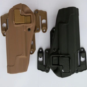 Right/Left Hand Chest Waist Leg Paddle Gun Holster for 1911 with Molle Pads - Picture 1 of 7