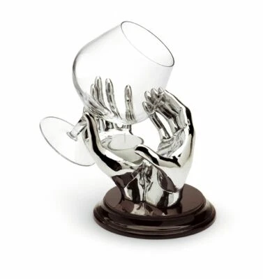 Scalda COGNAC mani argentato argento - Immagine 1 di 2