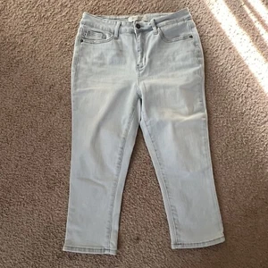 Judy Blue Size 7/28 Skinny Fit Capri - Picture 1 of 8