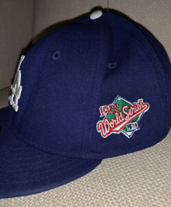 Vintage Los Angeles Dodgers 1988 World Series hat New Era 59Fifty size 7 3/4