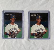 TWO (2) 1989 Mother's Cookies Ken Griffey Jr. Ken Griffey Jr #2 Rookie RC HOF