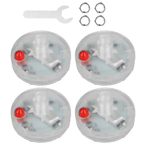 4PCS 15 Mode Solar Energy Auto Flash 3.7V LED Car Wheel Hub Tire Valve Cap Light - Picture 1 of 13