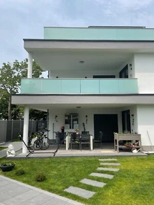 Balkongeländer Ganzglasgeländer Terrassengeländer ALU Modul Brüstung - Bild 1 von 11