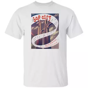 Camiseta Bop City Jazz Club | Vida nocturna de Nueva York Moda Retro - Imagen 1 de 10