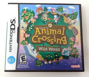 Case and Manual Only NO GAME Animal Crossing Wild World Nintendo DS Authentic