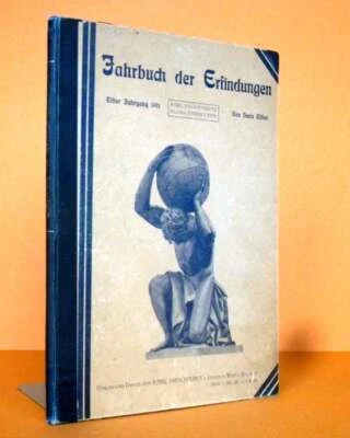 Technik Eisenbahn Luftfahrt Verkehr Elelektronik Jahrbuch der Erfindungen 1911 - Bild 1 von 4